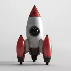 Rocket Toy 3D model