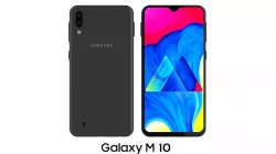 Samsung Galaxy M10 Black 3D model