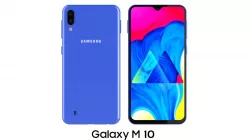 Samsung Galaxy M10 Blue 3D model
