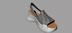 sandal girls 3D model