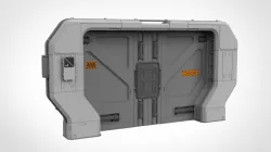 sci fi door 20 3D model