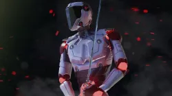 Sci-Fi Robot Low-poly  3D model