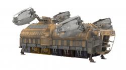 sci fi cargo freighter spaceship 3d models | Page 1 | STLFinder