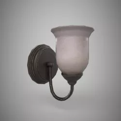 Sconce Light Low-poly  3D model