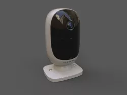 Security camera industrial or household Low-poly  3D model