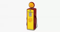 Shell Gas Pump 3D model
