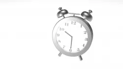 Simple clock 3D model