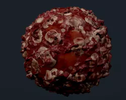 Skulls Bones Seamless PBR Texture 14 Texture