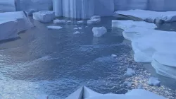 snow continent 3D model