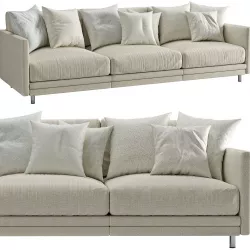Sofa Light 3 Seater Sofa 3D model