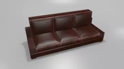 Sofa Model Low-poly  3D model