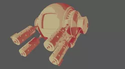 Spaceship 3D model
