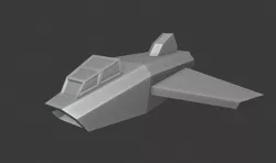 Spaceship 3D model