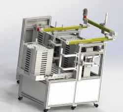 Stacking machine Low-poly  3D model