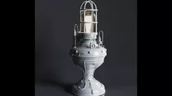 Steampunk lamp 3D model