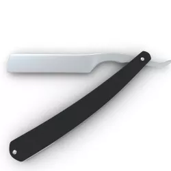 straight razor 3D model