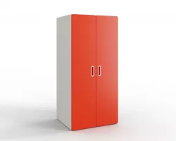 STUVA  FRITIDS Wardrobe white red Low-poly  3D model