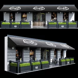 Summer cafe 3D model