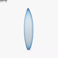 Surfboard 3D model