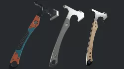 Survival Tomahawk Low-poly  3D model