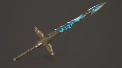 Sword of Heaven Low-poly  3D model