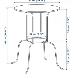 table LINDVED 3D model