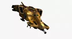 Tau Devilfish APC Dropship Low-poly  3D model