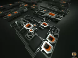 Tech shapes-TS2 kit Low-poly  3D model