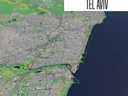 Tel Aviv 3D model