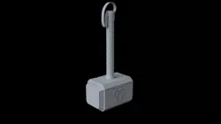 thor hammer milnor 3d printing stl 3D model