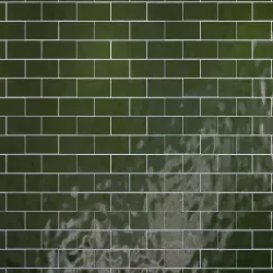 Tiles set Geometry Pattern Green 3D model