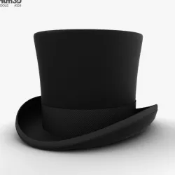Top Hat 3D model