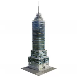 Torre Latinoamericana 3D model