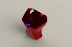 Torso Armour Low-poly  3D model