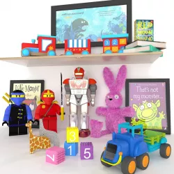 Toy Set 3D model