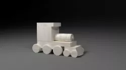 Train 3D model