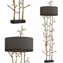 Twiggy Floor Lamp by Pieter Adam 3D model
