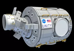 Unity Node 1 ISS International Space Station 3D model