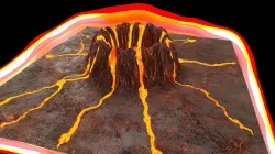Volcanic Crater 3D model