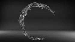 Water splash 3D model