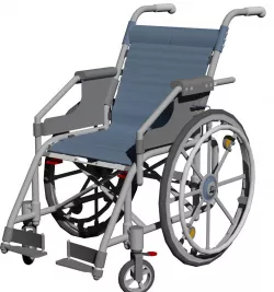 Wheelchair 3D model
