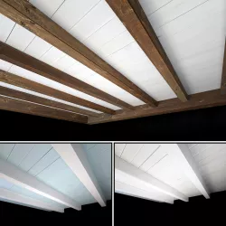 Wooden Ceiling Set 2 3D model