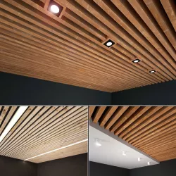 Wooden Ceiling Set 5 3D model