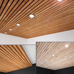 Wooden Ceiling Set 6 3D model