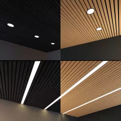 Wooden Ceiling Set 7 3D model