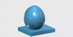 Yoshi egg 3D model