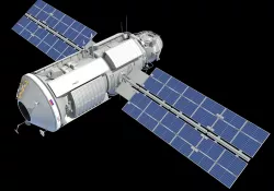 Zarya Functional Cargo Block FGB ISS Module 3D model