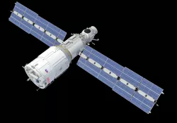 Zvezda Service Module ISS 3D model