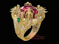 2001 Lord of Dragon Ring 3D print model