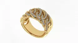 3D PRINTED MODELS DIAMOND RING 3D print model
